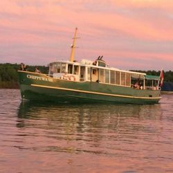 MV Chippewa - Parry Sound And Archipelago Cruise Lines - M.V. Chippewa on a morning cruise.