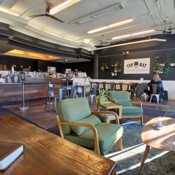 Top Hat Coffee Lounge - Interior. Plenty of seating in the morning! - Coffee & Tea Near Me - Philadelphia, Pennsylvania Top Hat Coffee Lounge - Interior. Plenty of seating in the morning! - Coffee & Tea Near Me - Philadelphia, Pennsylvania