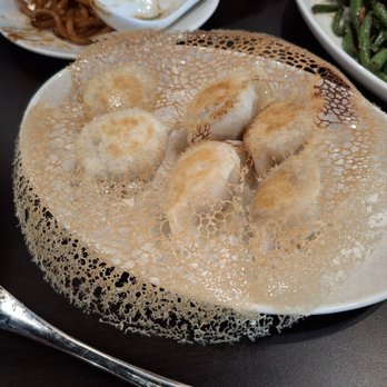 Dumpling Artisan - Pan fried pork dumplings ($8.95) - Noodles Near Me - Rancho Cucamonga, California Dumpling Artisan - Pan fried pork dumplings ($8.95) - Noodles Near Me - Rancho Cucamonga, California