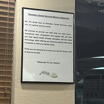 Plantation Dental Services - A mission statement they obviously don't abide by - General Dentistry Near Me - Plantation, Florida Plantation Dental Services - A mission statement they obviously don't abide by - General Dentistry Near Me - Plantation, Florida