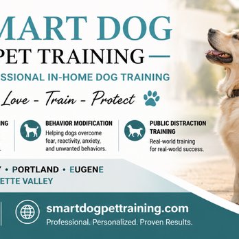 Smart Dog Pet Training - Professional in-home dog training specializing in puppy training, obedience, behavior modification, and real-world distraction training. Hel - Pet Training Near Me Smart Dog Pet Training - Professional in-home dog training specializing in puppy training, obedience, behavior modification, and real-world distraction training. Hel - Pet Training Near Me