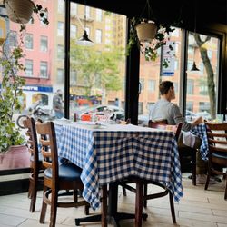The Greek Kitchen - We chose a table in the outer dining area so we could people watch