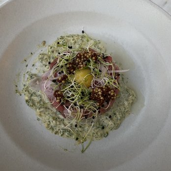 FIG Restaurant - Wagyu Beef Tartare at FIG Restaurant (Fairmont Miramar) - Bars Near Me - Santa Monica, California FIG Restaurant - Wagyu Beef Tartare at FIG Restaurant (Fairmont Miramar) - Bars Near Me - Santa Monica, California