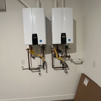Aqua Plumbing Services - Installed 2 Tankless water heater for 6000 SQ house - Plumbing Near Me Aqua Plumbing Services - Installed 2 Tankless water heater for 6000 SQ house - Plumbing Near Me