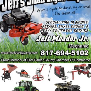Jeff’s Small Engine Repair - Outdoor Power Equipment Services Near Me Jeff’s Small Engine Repair - Outdoor Power Equipment Services Near Me