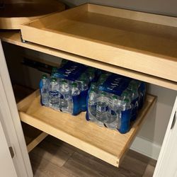 Art Of Drawers - Finally an adequate pullout drawer for beverage bottles, no longer need to bend to get a bottle!