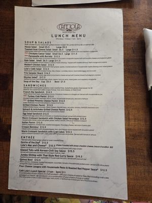 Menu photo 2 Cafe Lola Johnson City, TN