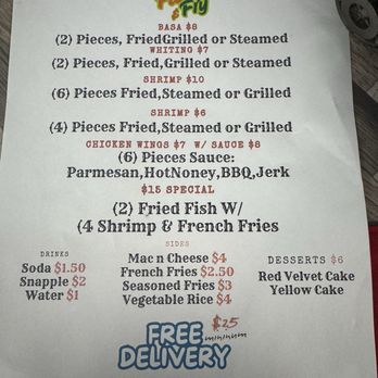 Nita Fish And Fry - Menu - Fish & Chips Near Me - Brooklyn, New York