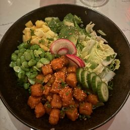Crispy tofu bowl Crispy tofu bowl