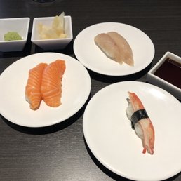 Snow king crab, yellow tail and salmon! Snow king crab, yellow tail and salmon!