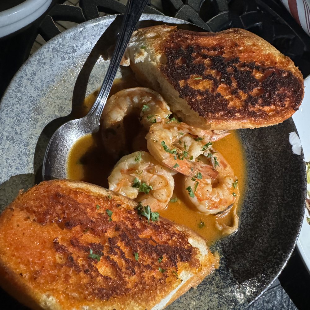 Azotea - Garlic Shrimp Starter - Meh - Wine Bars Near Me - Livermore, California