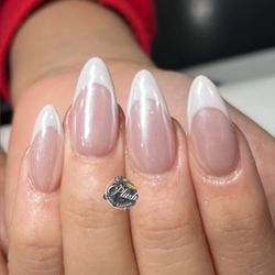 Plush Nails and Lashes - Chrome French Nails