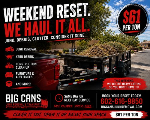 Big Cans Junk Removal on Yelp