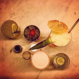 A few of the drinks we had... Delicious and gorgeous.