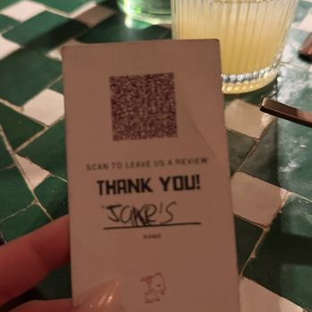 Valley Goat - Thank you to my server! - New American Near Me - Sunnyvale, California
