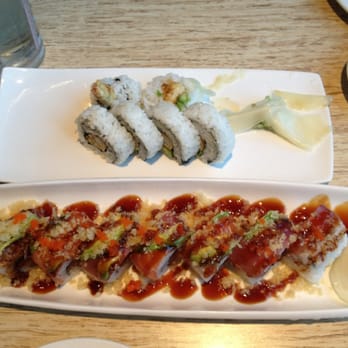 Mongo - Shrimp tempura roll and tiger roll - Mongolian Near Me - Pearland, Texas Mongo - Shrimp tempura roll and tiger roll - Mongolian Near Me - Pearland, Texas