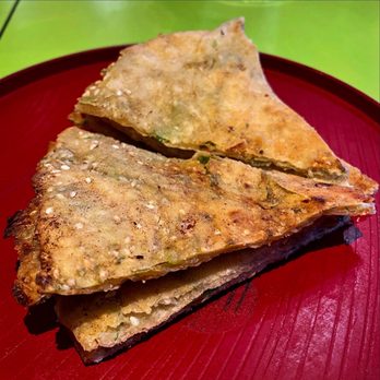 Ping's Dumpling House - Green onion pancake IG: @fooddeclassified - Dim Sum Near Me - Seattle, Washington Ping's Dumpling House - Green onion pancake IG: @fooddeclassified - Dim Sum Near Me - Seattle, Washington