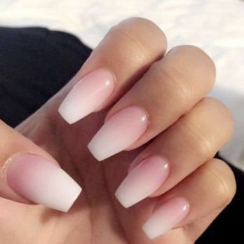 Acryliq Nails - photo i showed as what i wanted (i asked for fairy dust in the pink) - Nail Salons Near Me - Canoga Park, California Acryliq Nails - photo i showed as what i wanted (i asked for fairy dust in the pink) - Nail Salons Near Me - Canoga Park, California