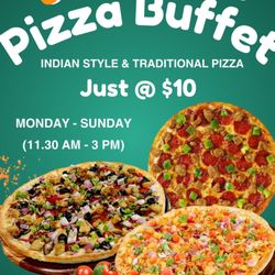 Chicago's Pizza with a Twist - $10 Unlimited Pizza Buffet - Where Flavor Meets Fusion - more details
https://folsomchicagospizzatwist.com/unlimited-pizza-buffet/