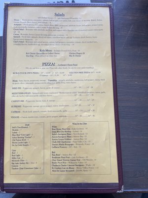 Menu photo 2 Bluebird Restaurant & Bar Leland, MI Menu photo 2 Bluebird Restaurant & Bar Leland, MI