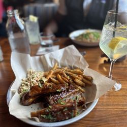 Lazy Dog Restaurant & Bar - BBQ St. Louis Style Pork Ribs