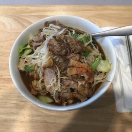Roasted duck soup noodles! My favorite