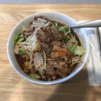 Kai Mook - Roasted duck soup noodles! My favorite - Thai Near Me - Millbury, Massachusetts