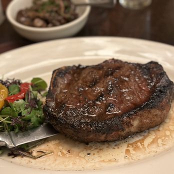 Coast Range - NY dry aged steak. So big - Steakhouses Near Me - Solvang, California
