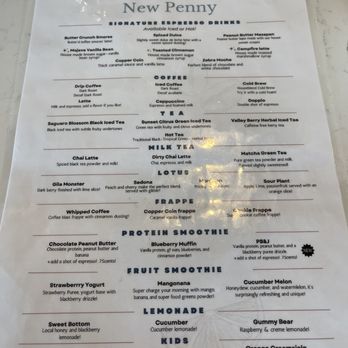 New Penny Cafe - Menu (back) - Cocktail Bars Near Me - Avondale, Arizona New Penny Cafe - Menu (back) - Cocktail Bars Near Me - Avondale, Arizona