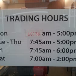 Frank Gents Hairdresser - Current trading hours!