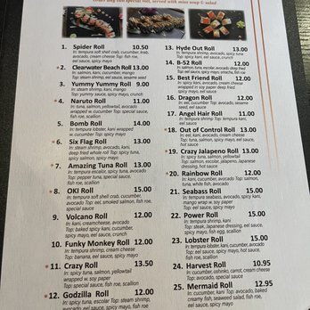 Hyde Out - Menu [Page 2 of 8] as of April 2023 - Sushi Bars Near Me - Uniontown, Ohio