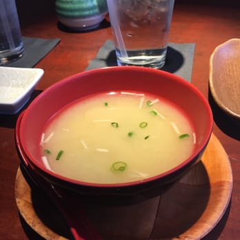 Mikado Ryotei - Miso soup! It's pretty small.. - Sushi Bars Near Me - Austin, Texas Mikado Ryotei - Miso soup! It's pretty small.. - Sushi Bars Near Me - Austin, Texas