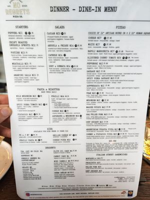 Menu photo 7 No Regrets Pizza North Bethesda, MD