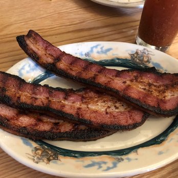 Peter Luger - Luger's Sizzling Bacon, Extra Thick by the Slice - Steakhouses Near Me - Brooklyn, New York