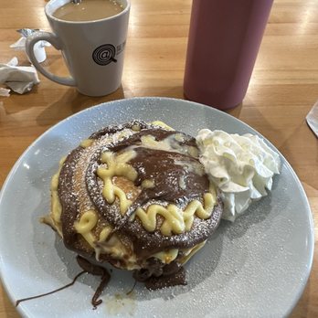 @ The Diner - Boston cream pancakes and super strong but delicious Lavazza coffee! - Coffee & Tea Near Me - Orlando, Florida @ The Diner - Boston cream pancakes and super strong but delicious Lavazza coffee! - Coffee & Tea Near Me - Orlando, Florida