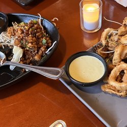P.F. Chang's - Chang 's Chicken Lettuce Wraps and Tempura Calamari
