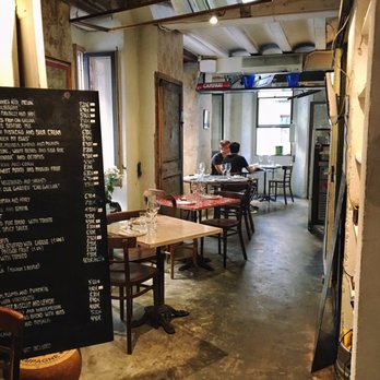 Somorrostro - Their menu is this huge board which hilariously travels around the restaurant - Catalan Near Me - Barcelona, B
