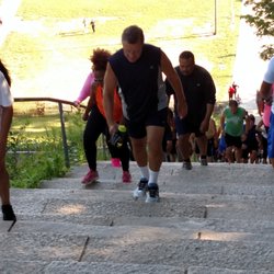 Momentum Fitness and Health - Stair workouts (field trips).