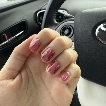 Millennium Nails & Spa - what i got, theres not even glitter in the reference photo - Nail Salons Near Me - Riverside, California Millennium Nails & Spa - what i got, theres not even glitter in the reference photo - Nail Salons Near Me - Riverside, California