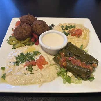 Cedars Lebanese Restaurant - Vegetarian sampler - Lebanese Near Me - Roanoke, Virginia Cedars Lebanese Restaurant - Vegetarian sampler - Lebanese Near Me - Roanoke, Virginia