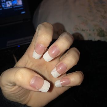 Essence Nails - (Oldest lady's set, note my middle finger was a bit larger than anticipated but still nice!) - Nail Salons Near Me - Rochester, New York