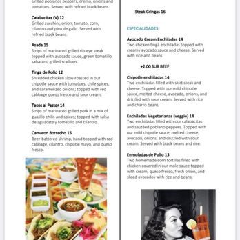 Gabrielas South Austin - Menu - Mexican Near Me - Austin, Texas Gabrielas South Austin - Menu - Mexican Near Me - Austin, Texas