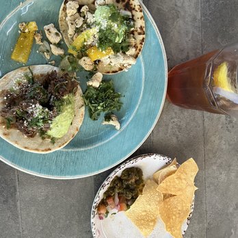 Da Boccery - From the taco bar: bulgogi steak & chicken peppers tacos, tortilla chips & salsa - Axe Throwing Near Me - Livermore, California Da Boccery - From the taco bar: bulgogi steak & chicken peppers tacos, tortilla chips & salsa - Axe Throwing Near Me - Livermore, California
