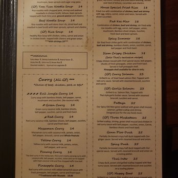 Sala Thai - Menu 3/6/20 - Thai Near Me - Airway Heights, Washington Sala Thai - Menu 3/6/20 - Thai Near Me - Airway Heights, Washington