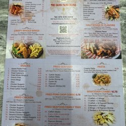 The Cajun Fried House - Menu