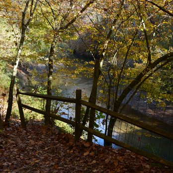 Bunker Hill Covered Bridge - Looking down the Creek - Landmarks & Historical Buildings Near Me - Claremont, North Carolina Bunker Hill Covered Bridge - Looking down the Creek - Landmarks & Historical Buildings Near Me - Claremont, North Carolina