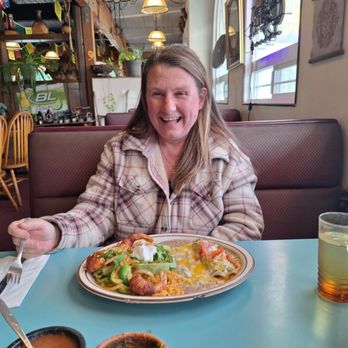 Aztlan Mexican Restaurant - Celebrating my husband's birthday. I had the bacon wrapped shrimp and crab enchilada. Delicious!!! - Mexican Near Me - Reedsport, Oregon Aztlan Mexican Restaurant - Celebrating my husband's birthday. I had the bacon wrapped shrimp and crab enchilada. Delicious!!! - Mexican Near Me - Reedsport, Oregon