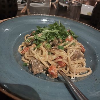 Catch - Mushroom Spaghetti - Seafood Near Me - Las Vegas, Nevada