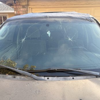 Onsite Auto Glass Services - Front windshield - BEFORE - Auto Glass Services Near Me - San Jose, California Onsite Auto Glass Services - Front windshield - BEFORE - Auto Glass Services Near Me - San Jose, California