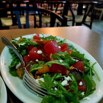Vidrio - Heirloom tomato and melon salad - Mediterranean Near Me - Raleigh, North Carolina